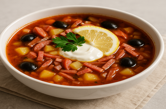 Hodgepodge with sausage and potatoes